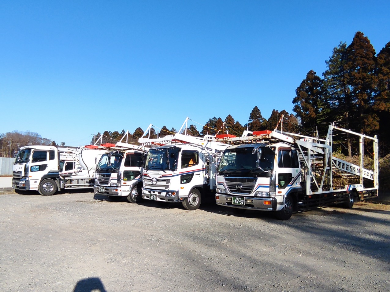 大型・中型ドライバー（キャリアカー）募集！主に新車をモータープールへ輸送する業務です。／有限会社　川島車輌