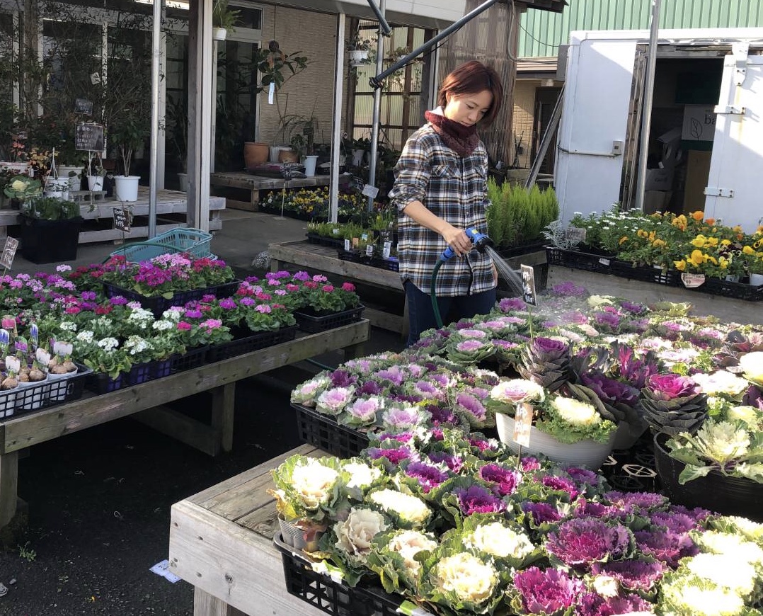 〔ハヤサカ　館山店〕での、花の販売・加工・配達タッフの募集です【移住支援金対象】／株式会社　ハヤサカ